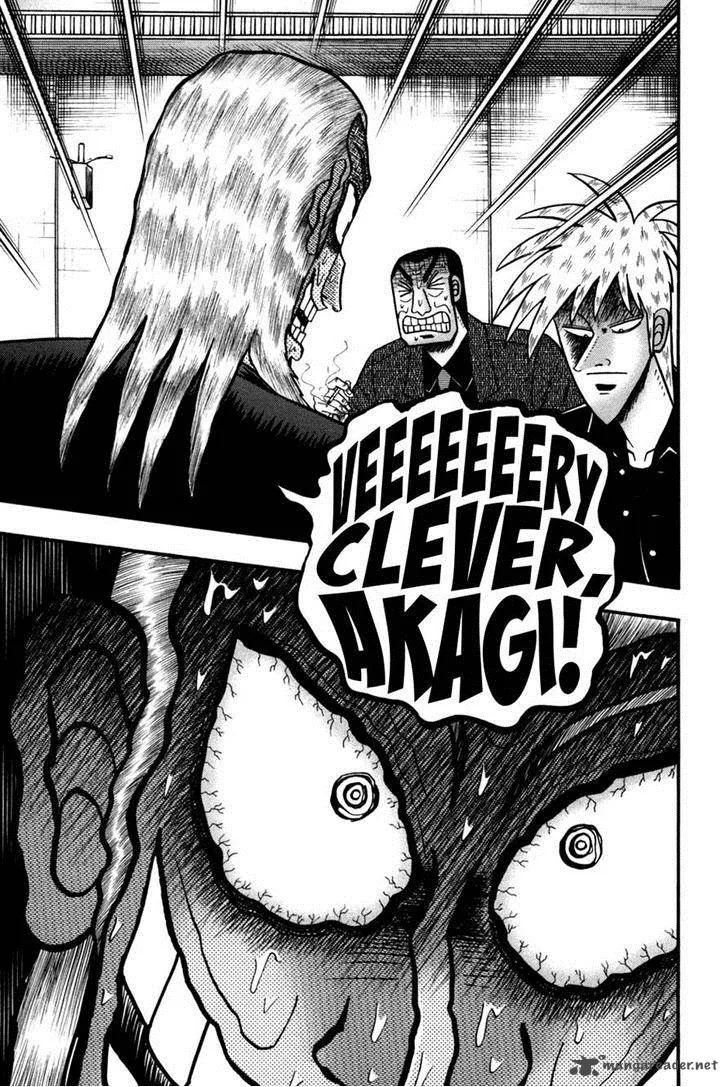 Akagi Chapter 242 page 15