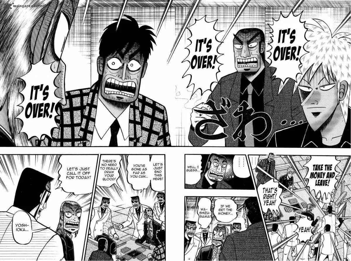 Akagi Chapter 244 page 15