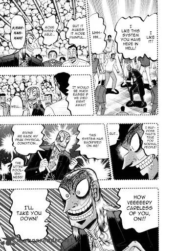 Akagi Chapter 249 page 9