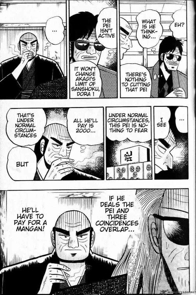 Akagi Chapter 25 page 21