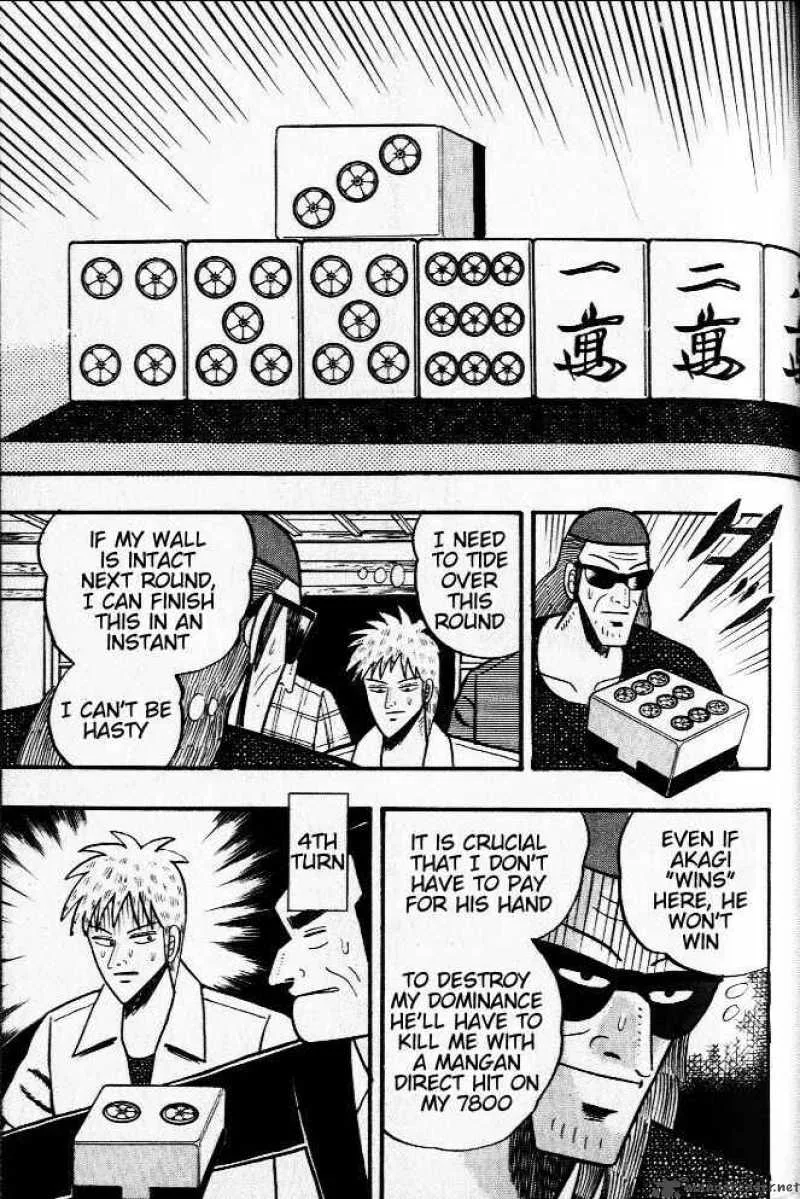 Akagi Chapter 25 page 13