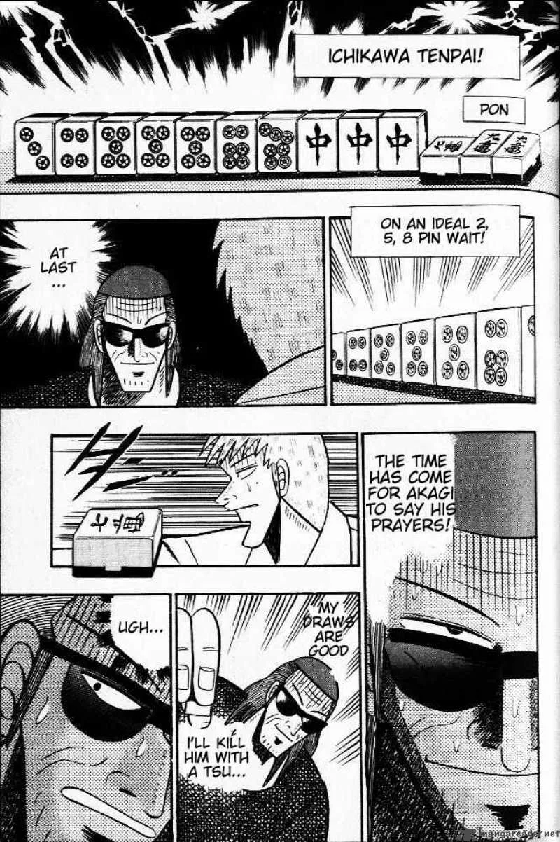 Akagi Chapter 25 page 19