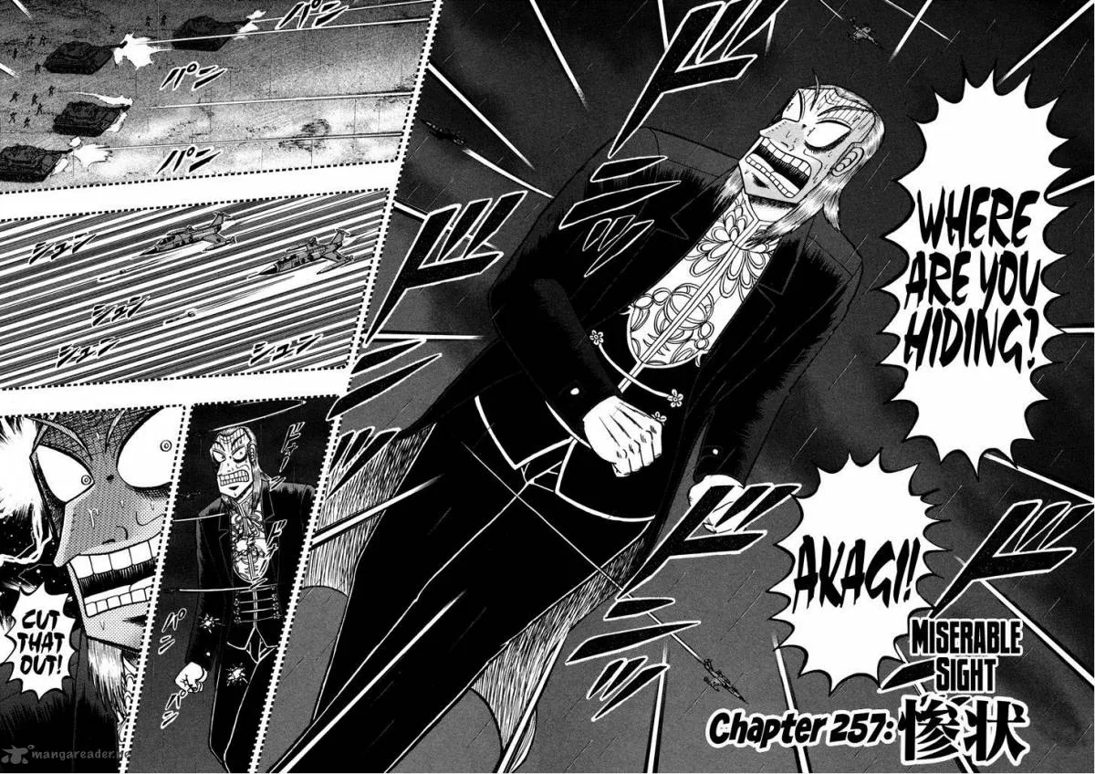 Akagi Chapter 257 page 2