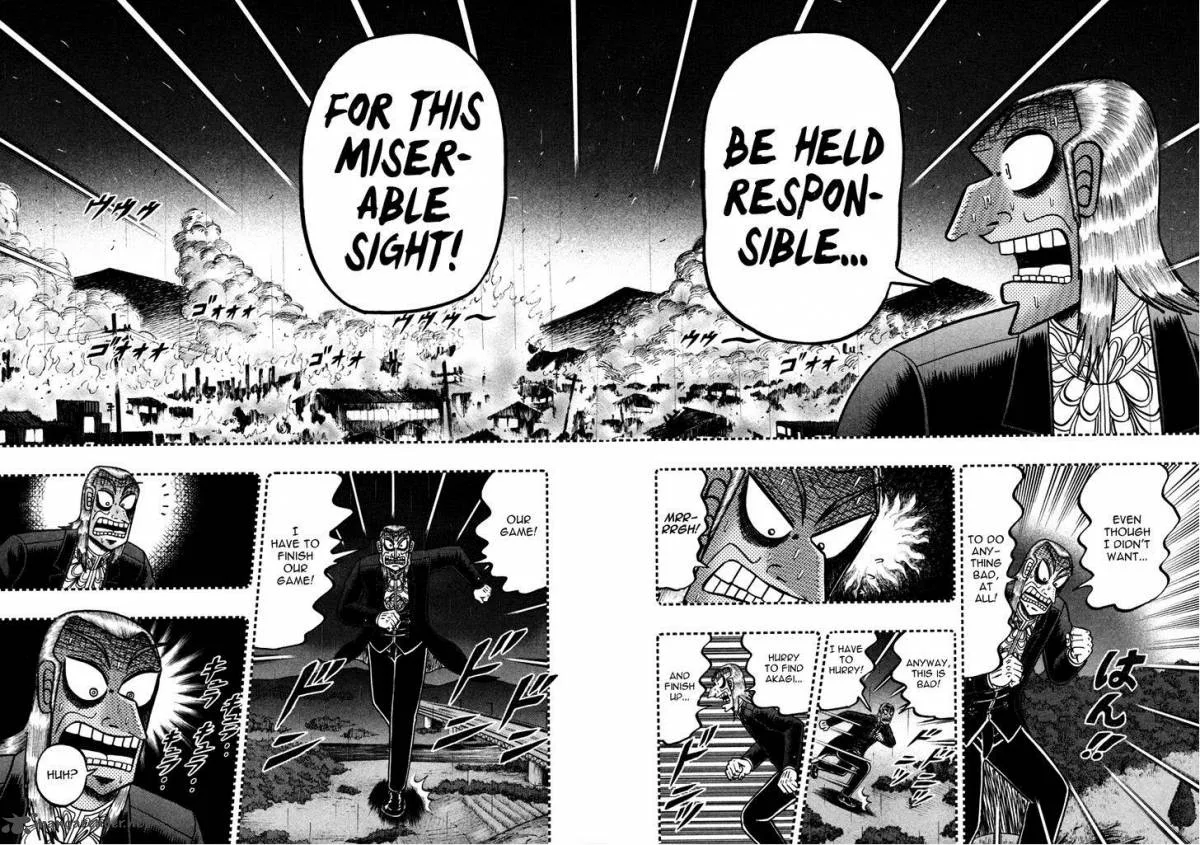 Akagi Chapter 257 page 10