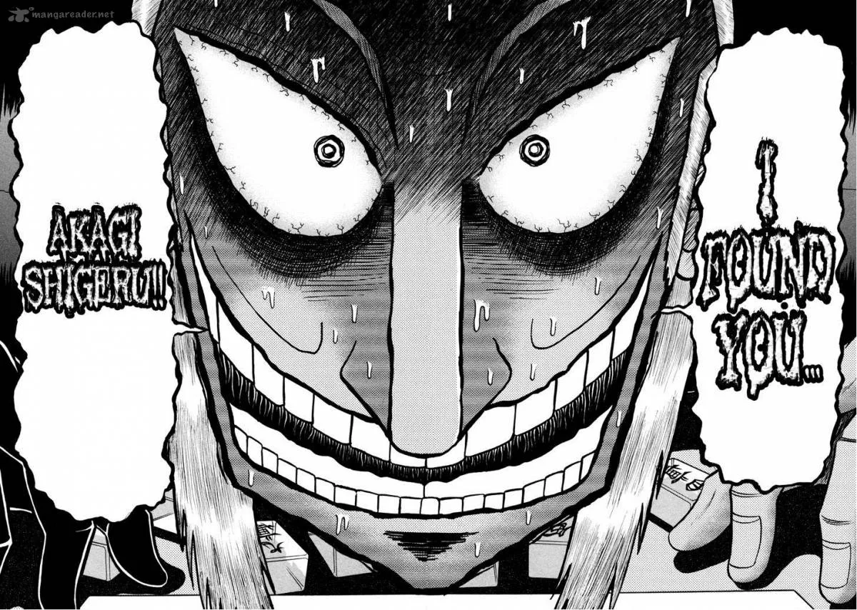 Akagi Chapter 257 page 22