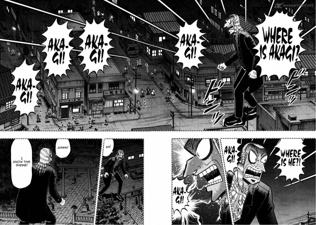 Akagi Chapter 257 page 13