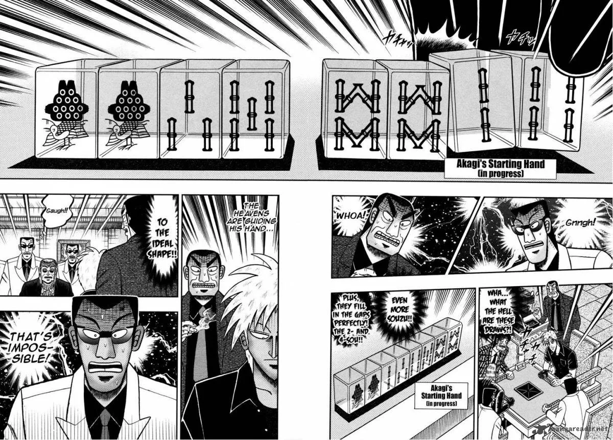 Akagi Chapter 262 page 16