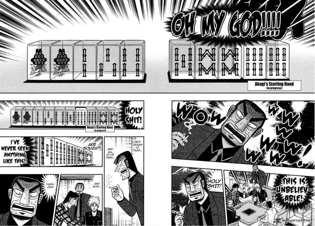 Akagi Chapter 263 page 9