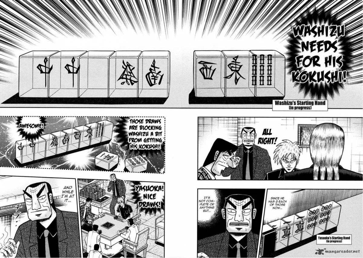 Akagi Chapter 263 page 14