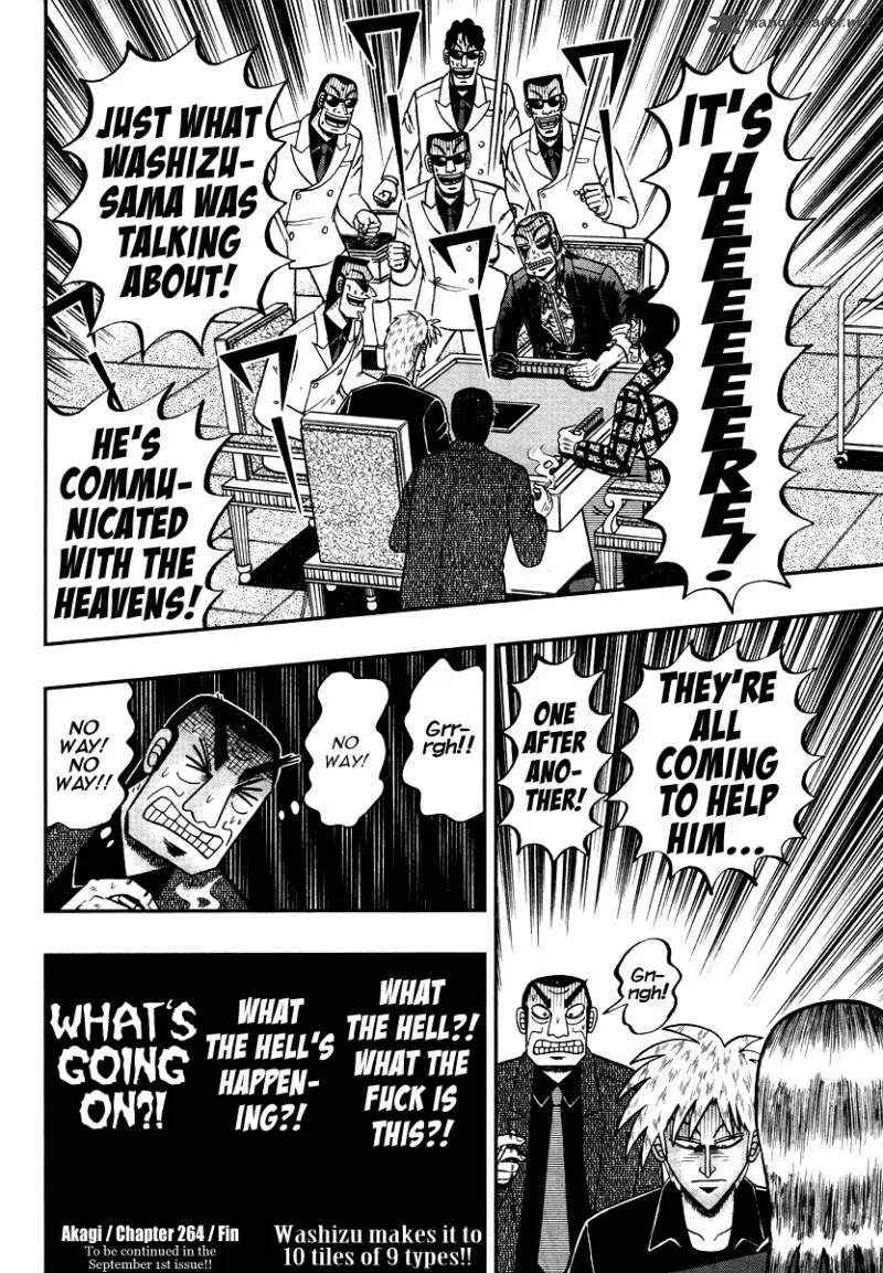 Akagi Chapter 264 page 22