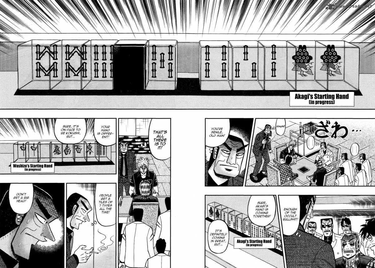 Akagi Chapter 264 page 15