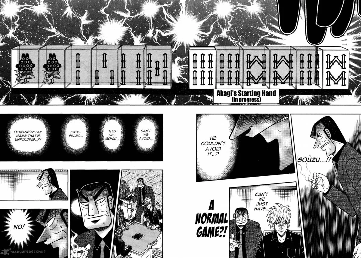 Akagi Chapter 265 page 13