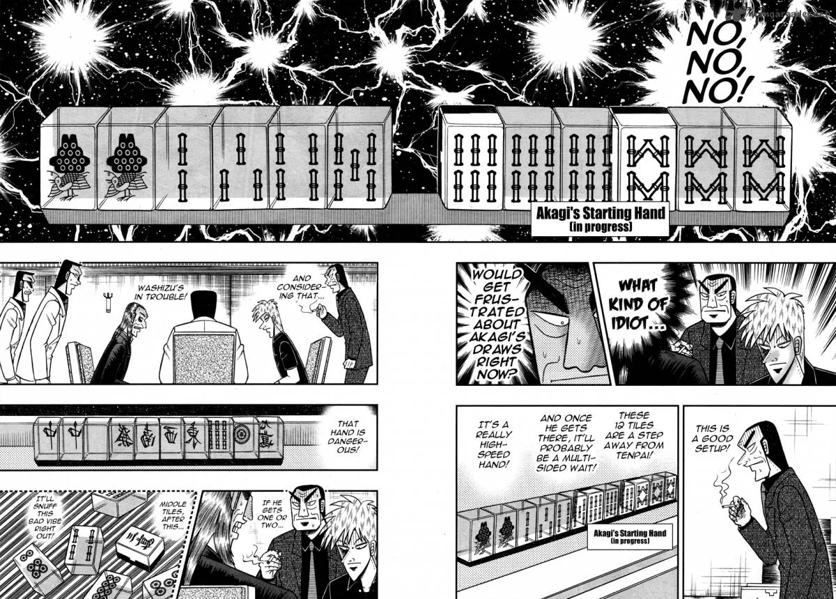 Akagi Chapter 265 page 14