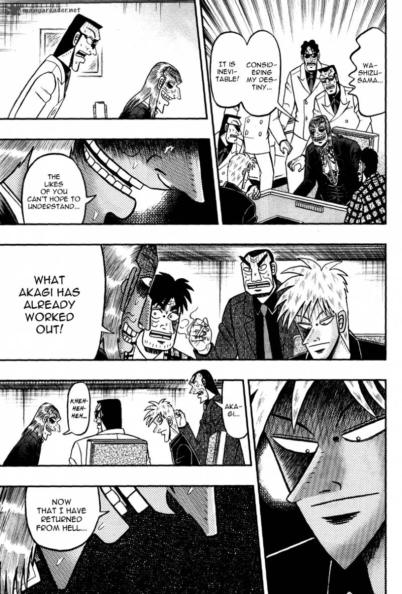 Akagi Chapter 266 page 22