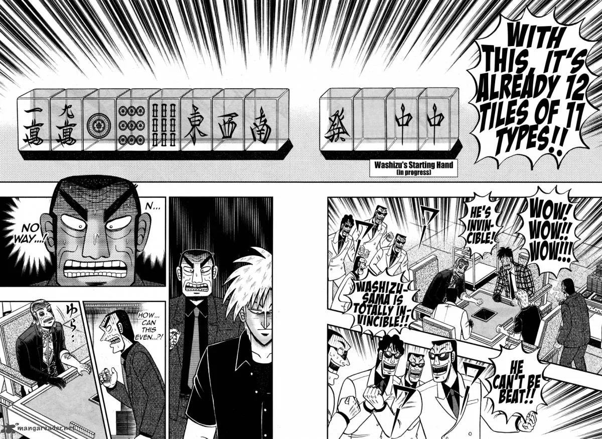 Akagi Chapter 266 page 14