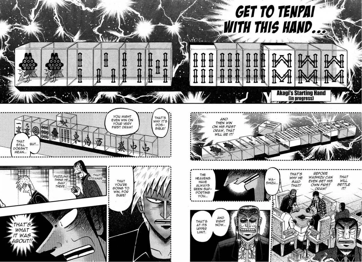 Akagi Chapter 267 page 16