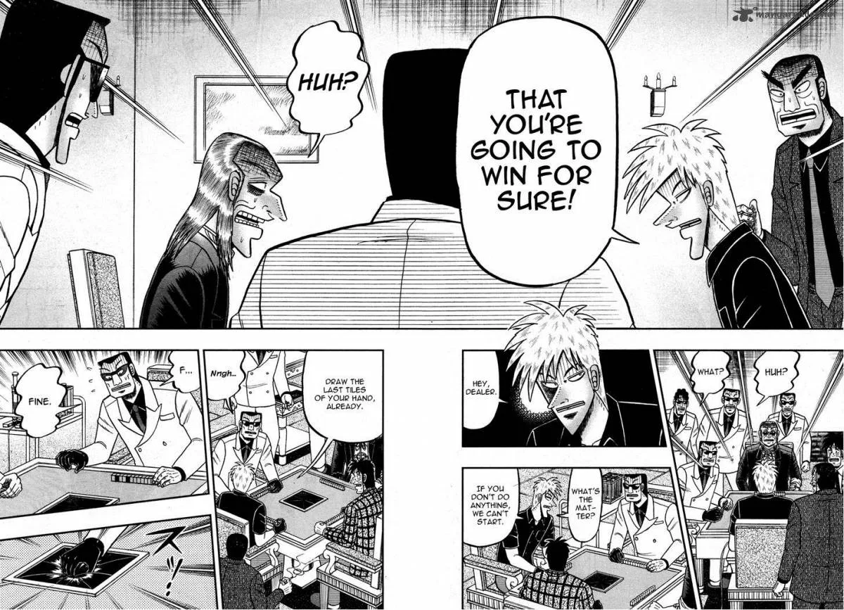 Akagi Chapter 267 page 9