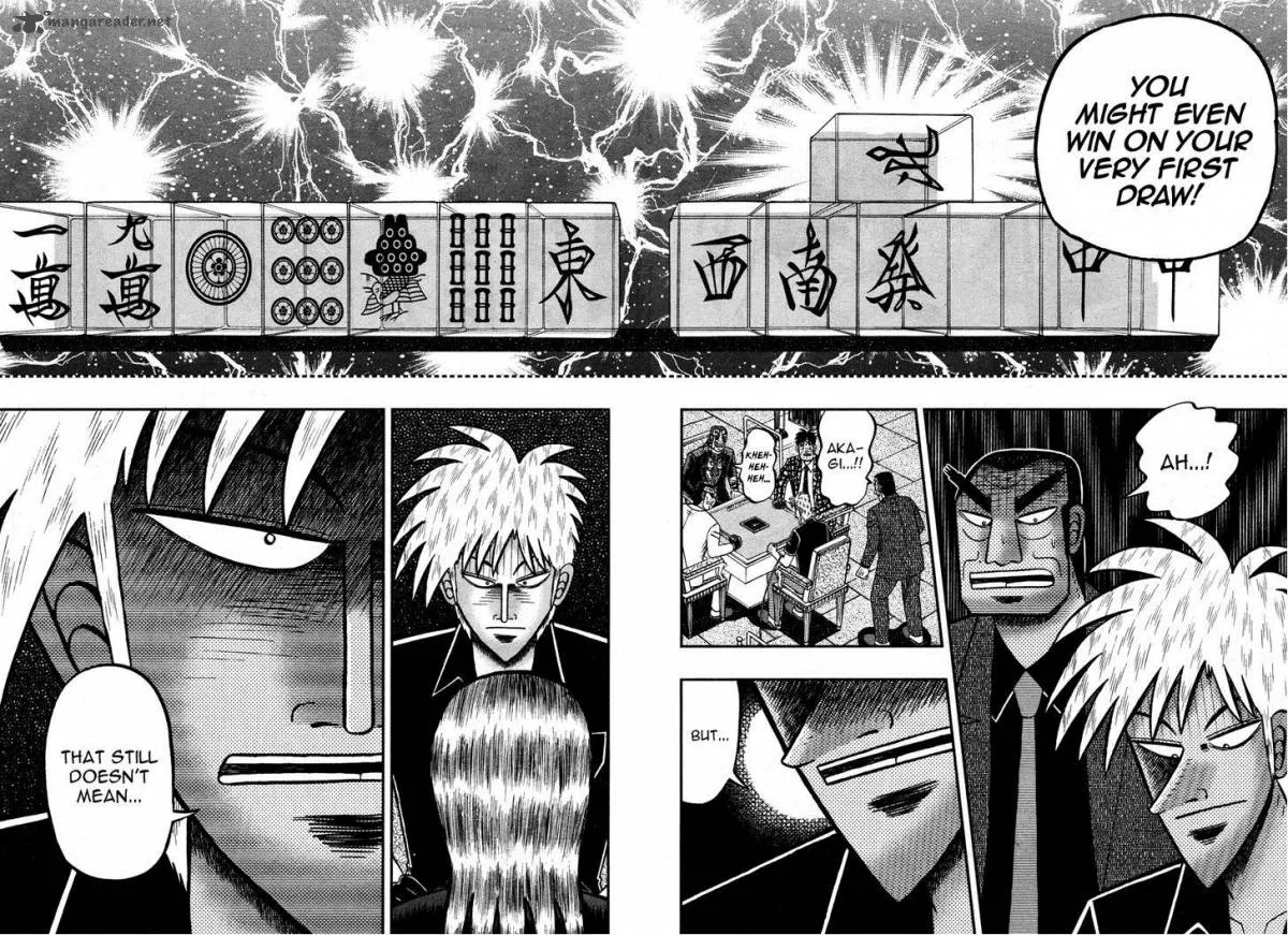Akagi Chapter 267 page 8