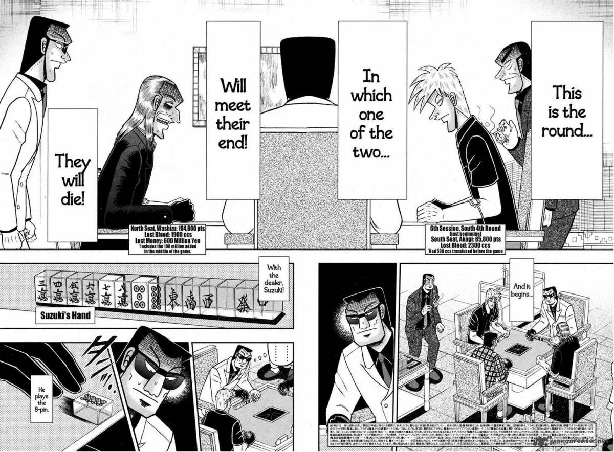 Akagi Chapter 270 page 3