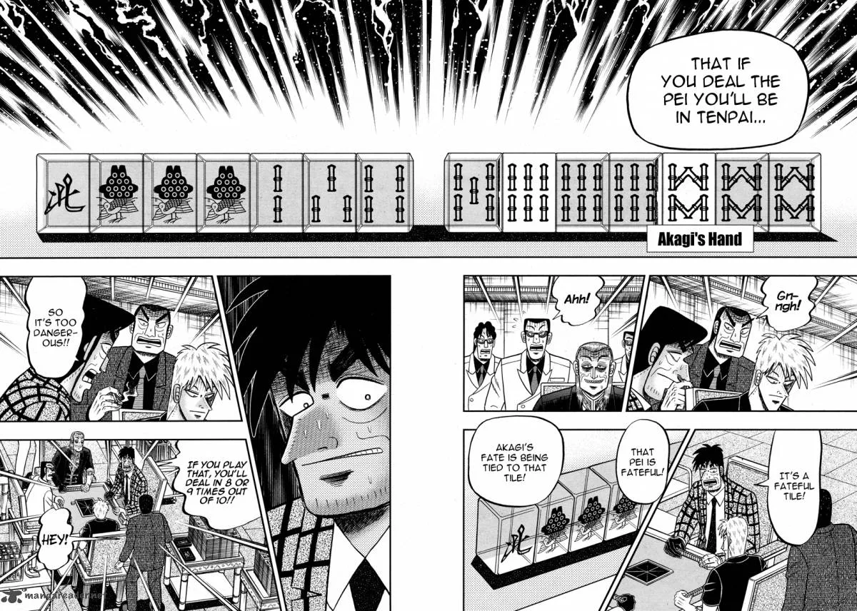 Akagi Chapter 271 page 19