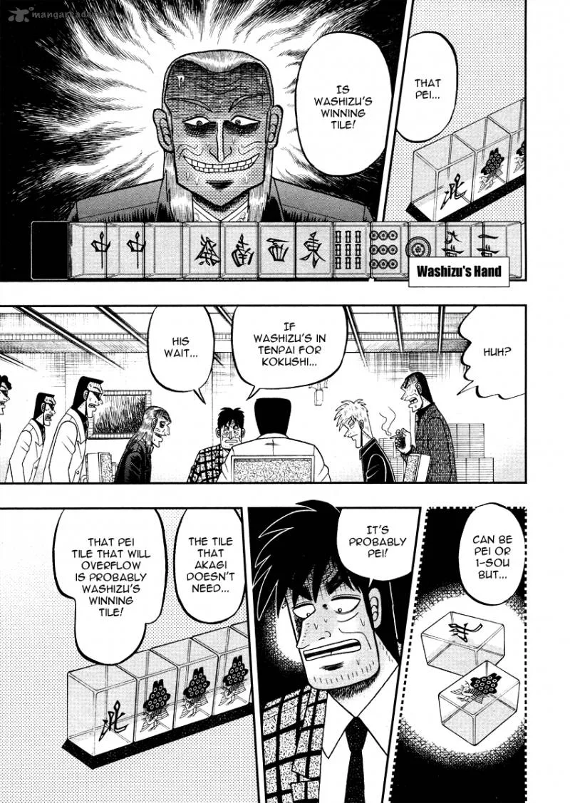 Akagi Chapter 271 page 16