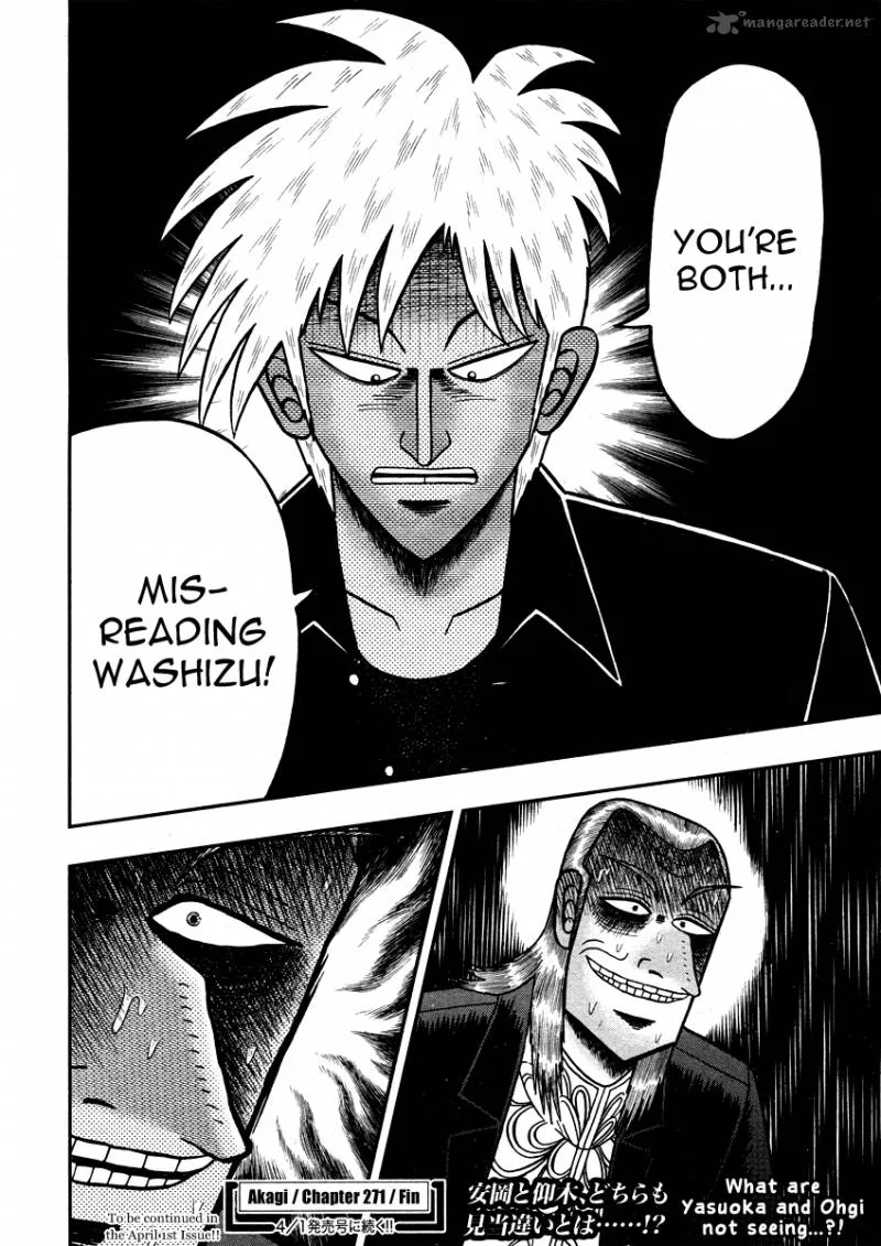 Akagi Chapter 271 page 24