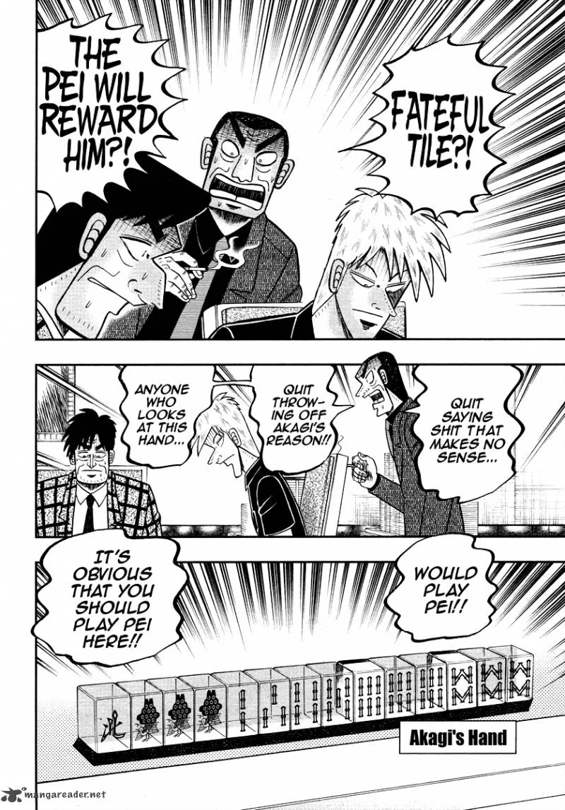 Akagi Chapter 271 page 22