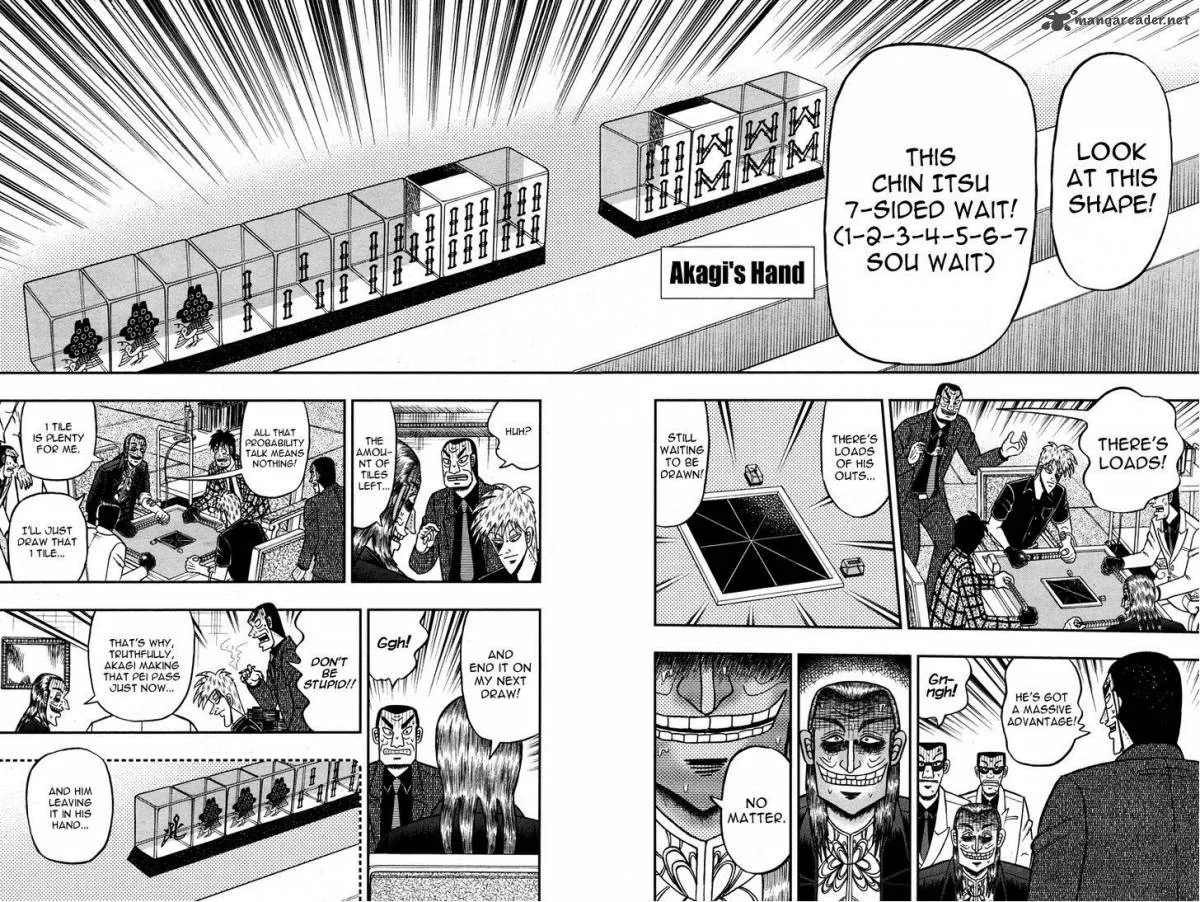 Akagi Chapter 273 page 11