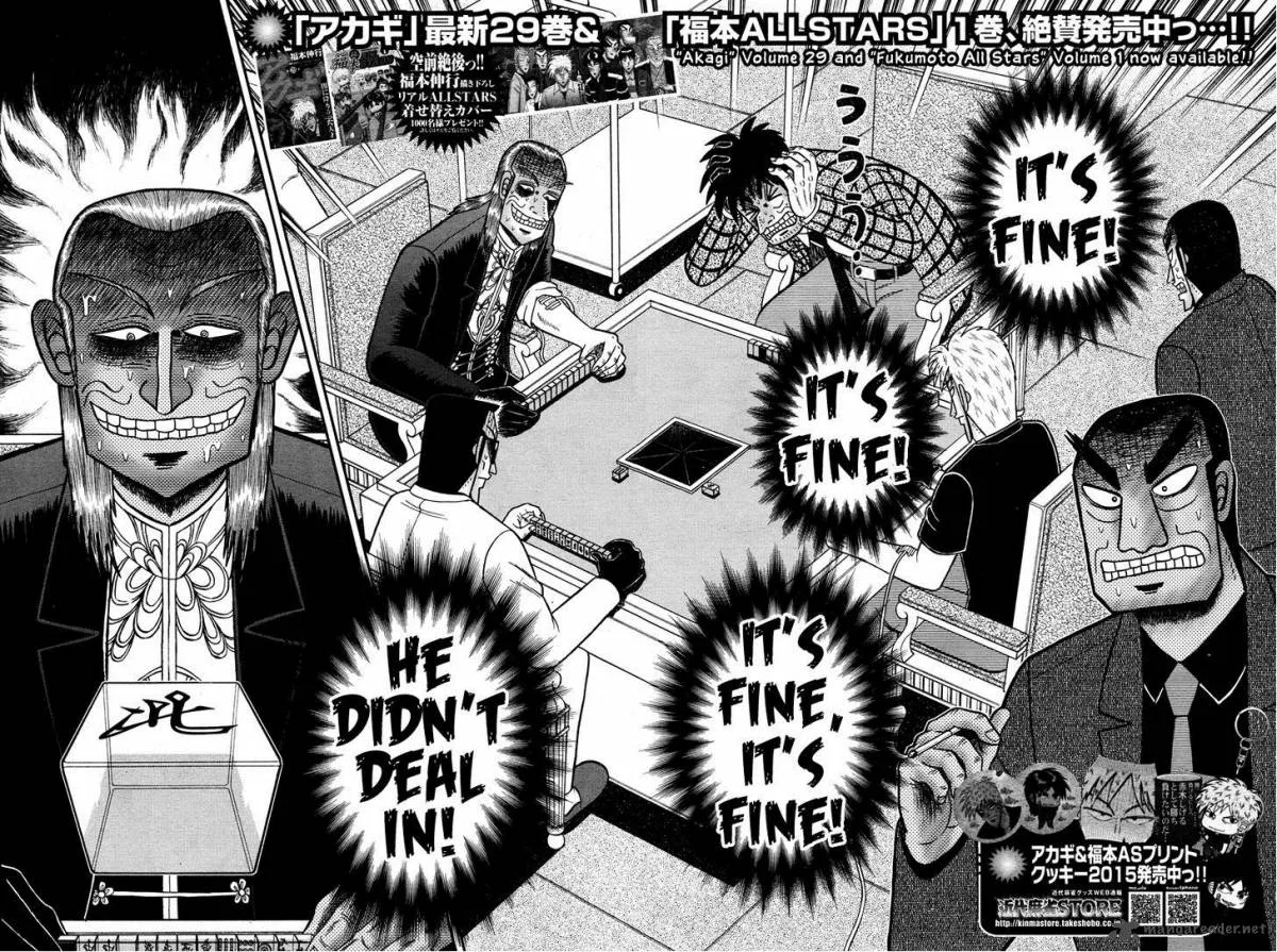 Akagi Chapter 273 page 3