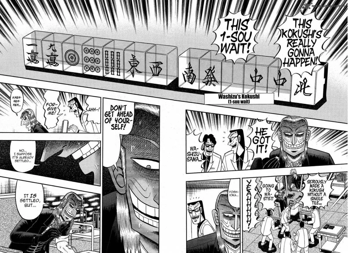 Akagi Chapter 278 page 6