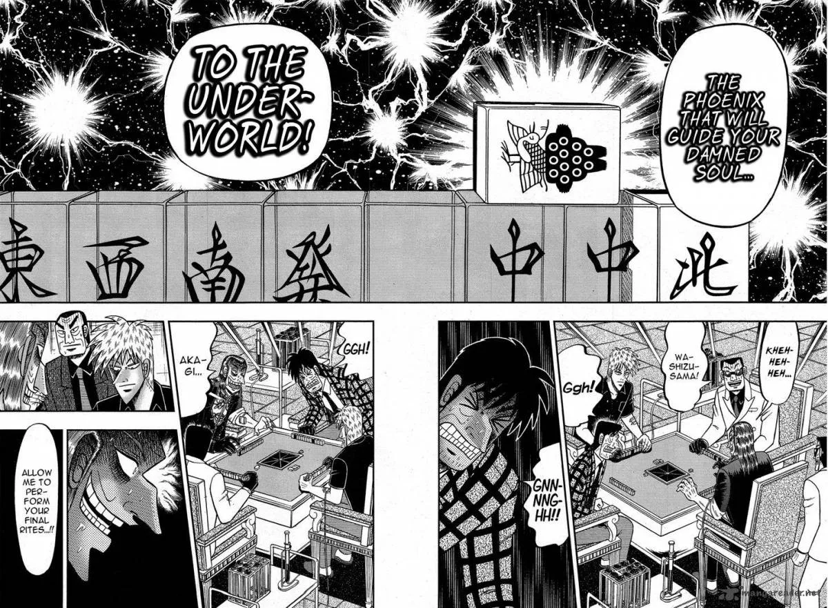Akagi Chapter 278 page 13
