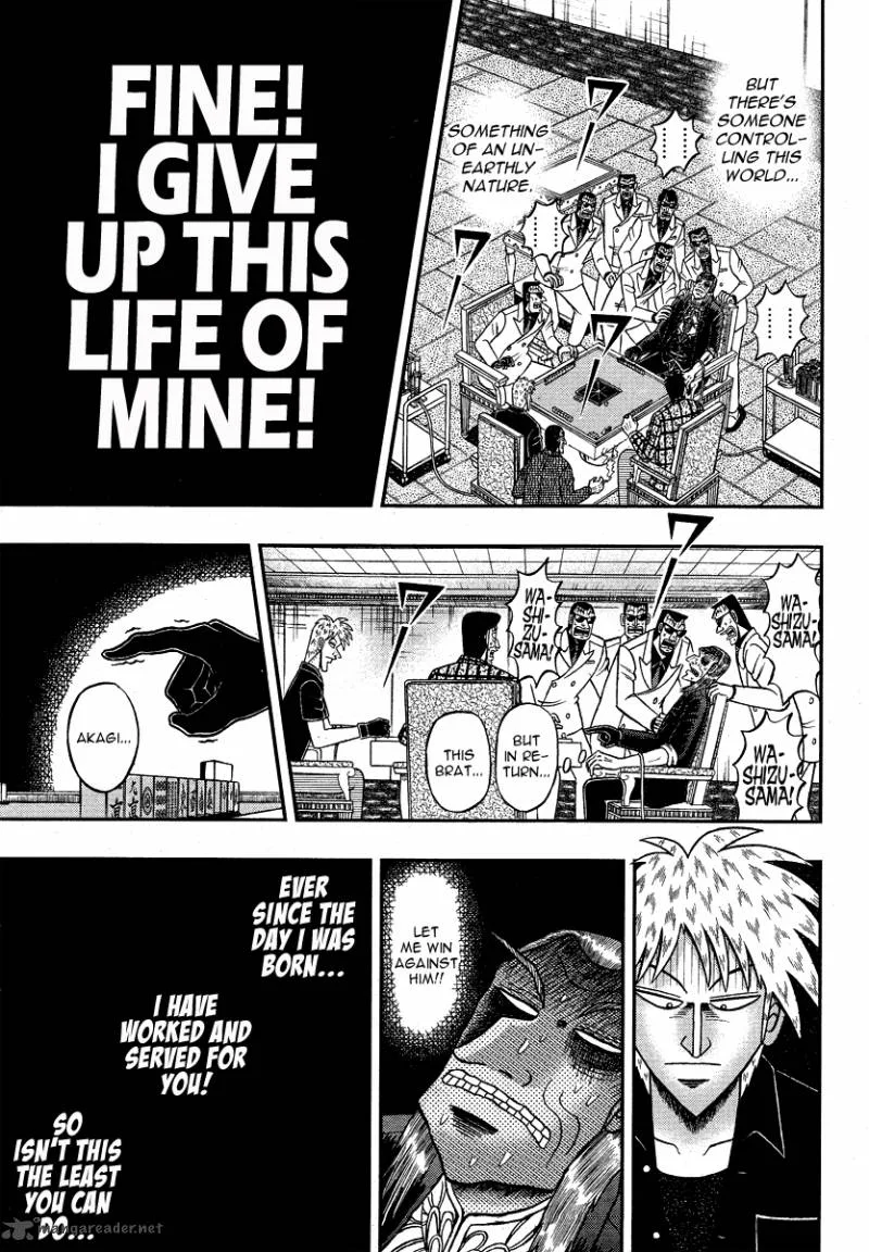 Akagi Chapter 279 page 11
