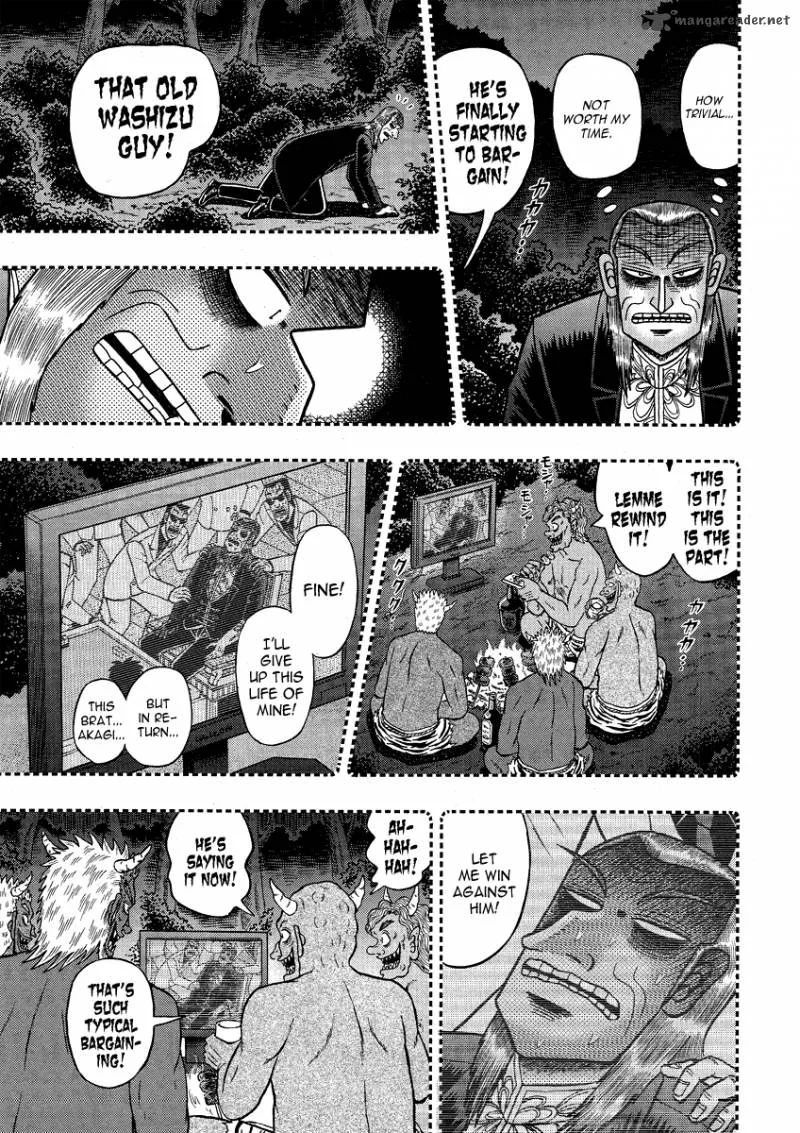 Akagi Chapter 279 page 15