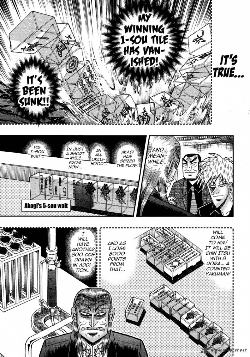 Akagi Chapter 279 page 8