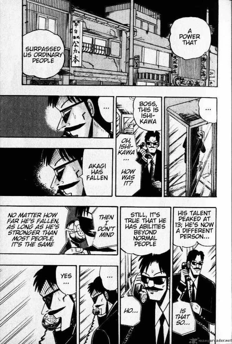 Akagi Chapter 28 page 22
