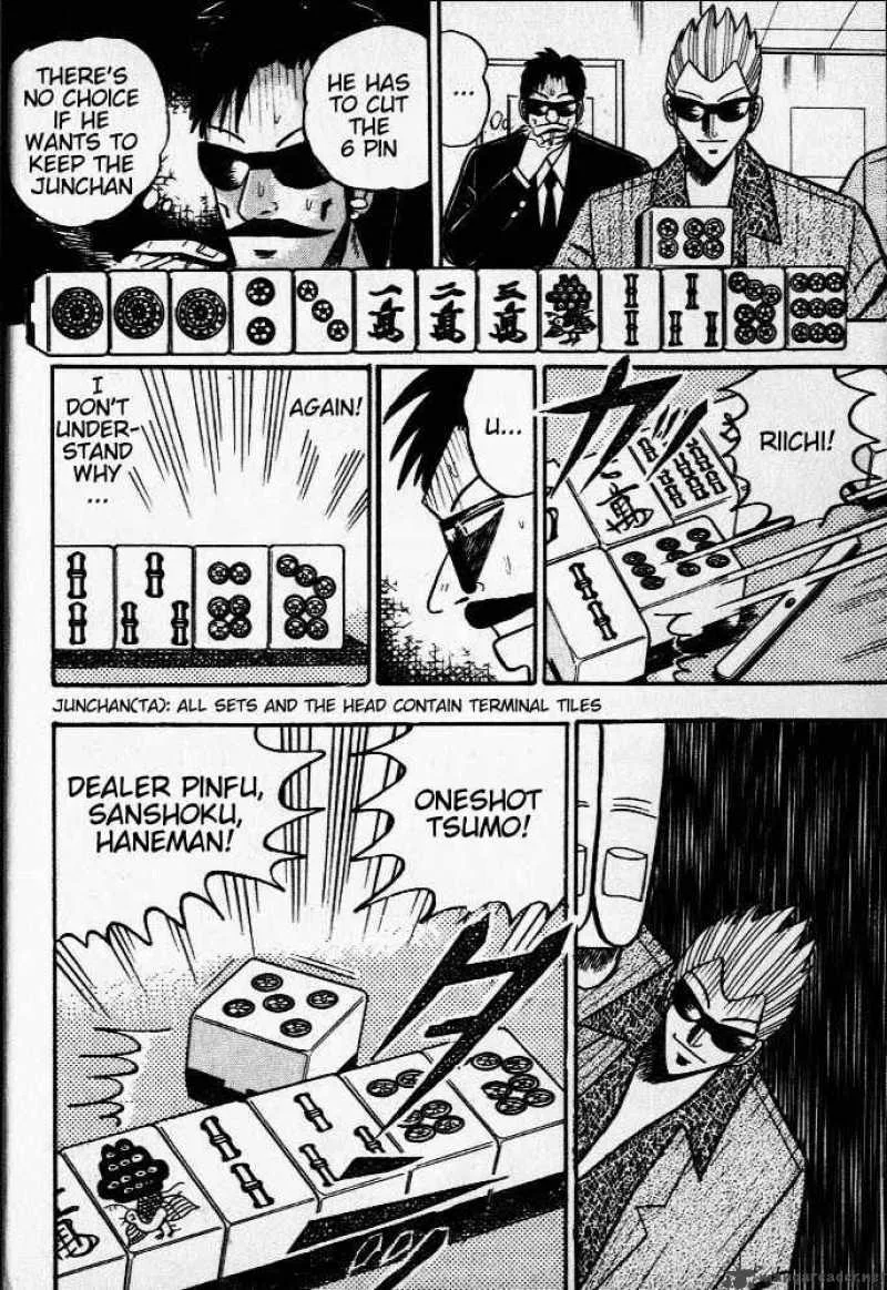 Akagi Chapter 28 page 14