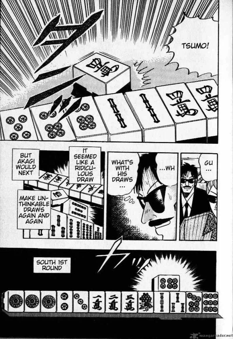 Akagi Chapter 28 page 13