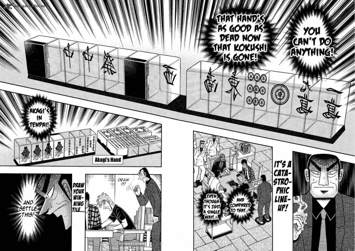 Akagi Chapter 280 page 21