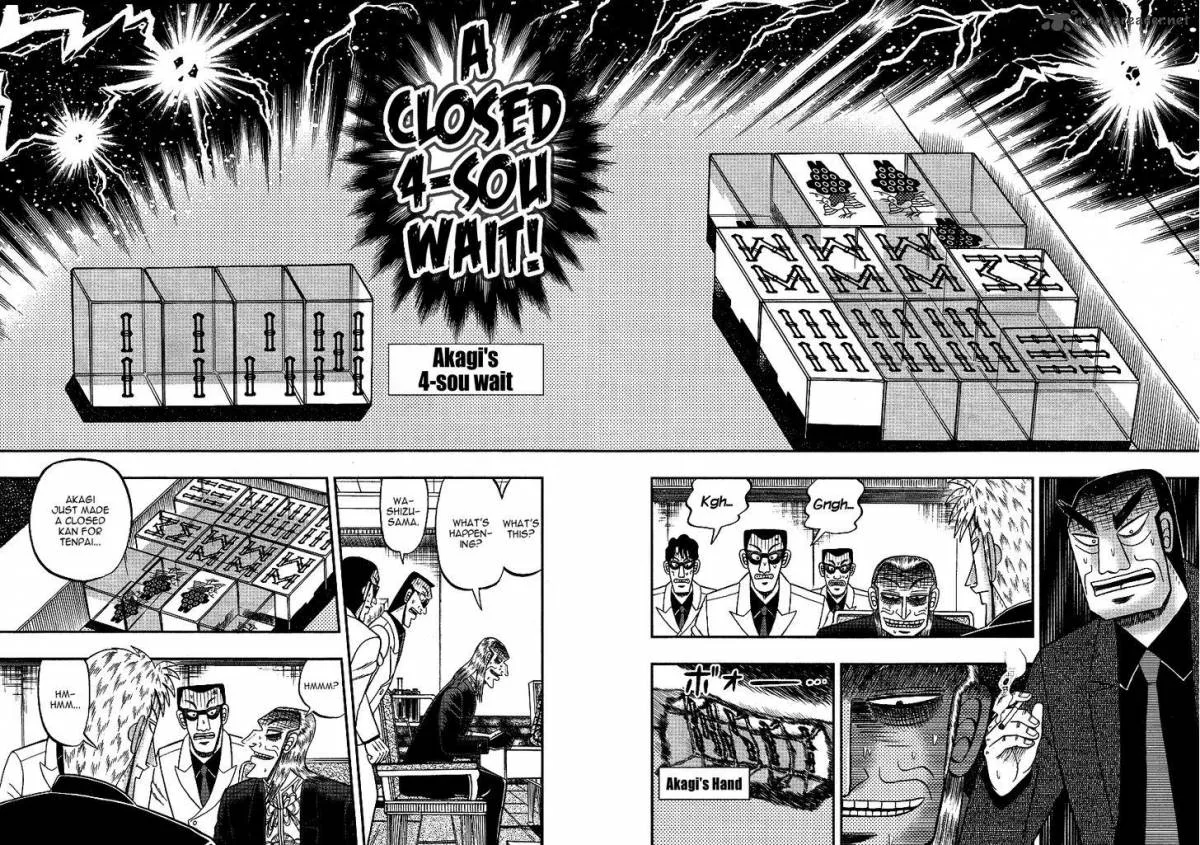 Akagi Chapter 283 page 21