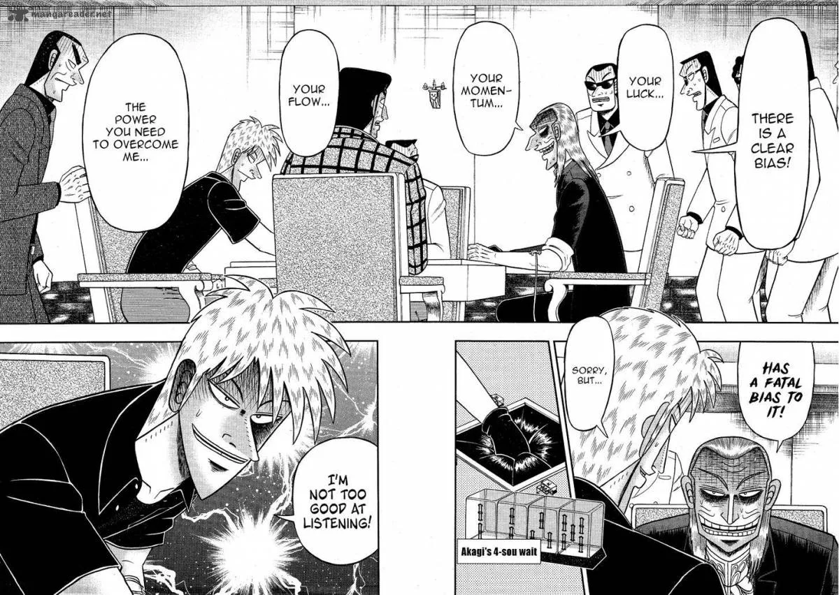 Akagi Chapter 284 page 19
