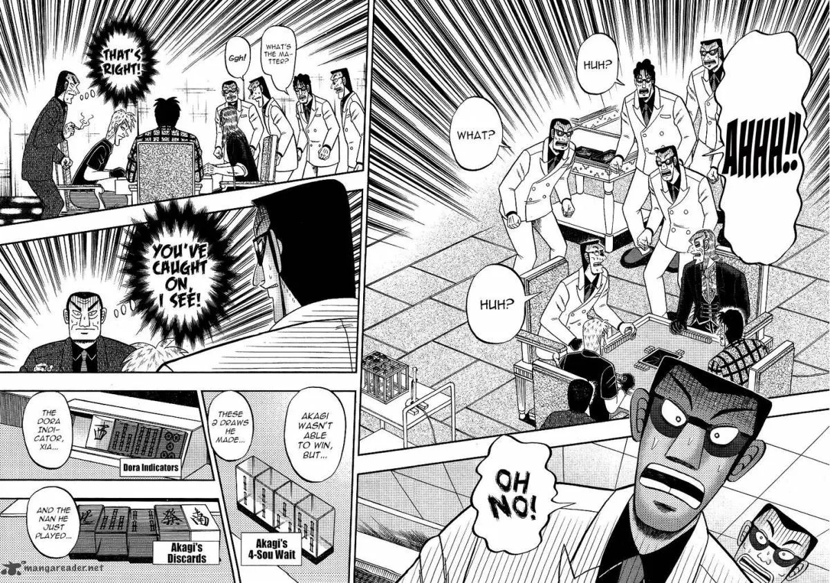 Akagi Chapter 285 page 12