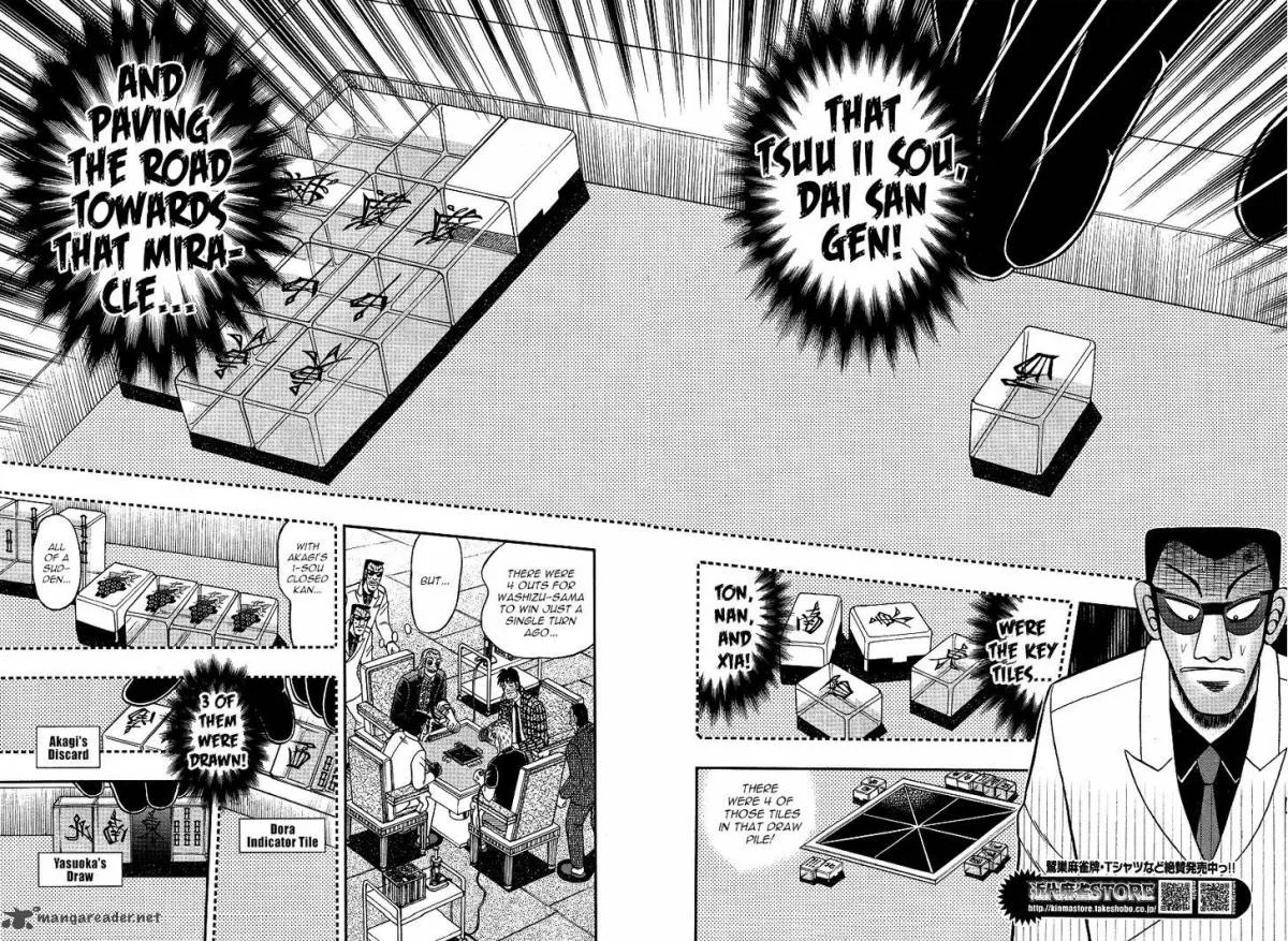 Akagi Chapter 286 page 15