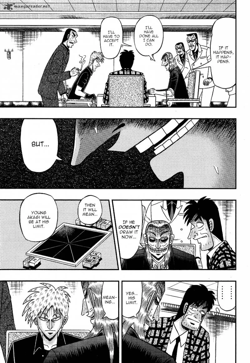 Akagi Chapter 287 page 13