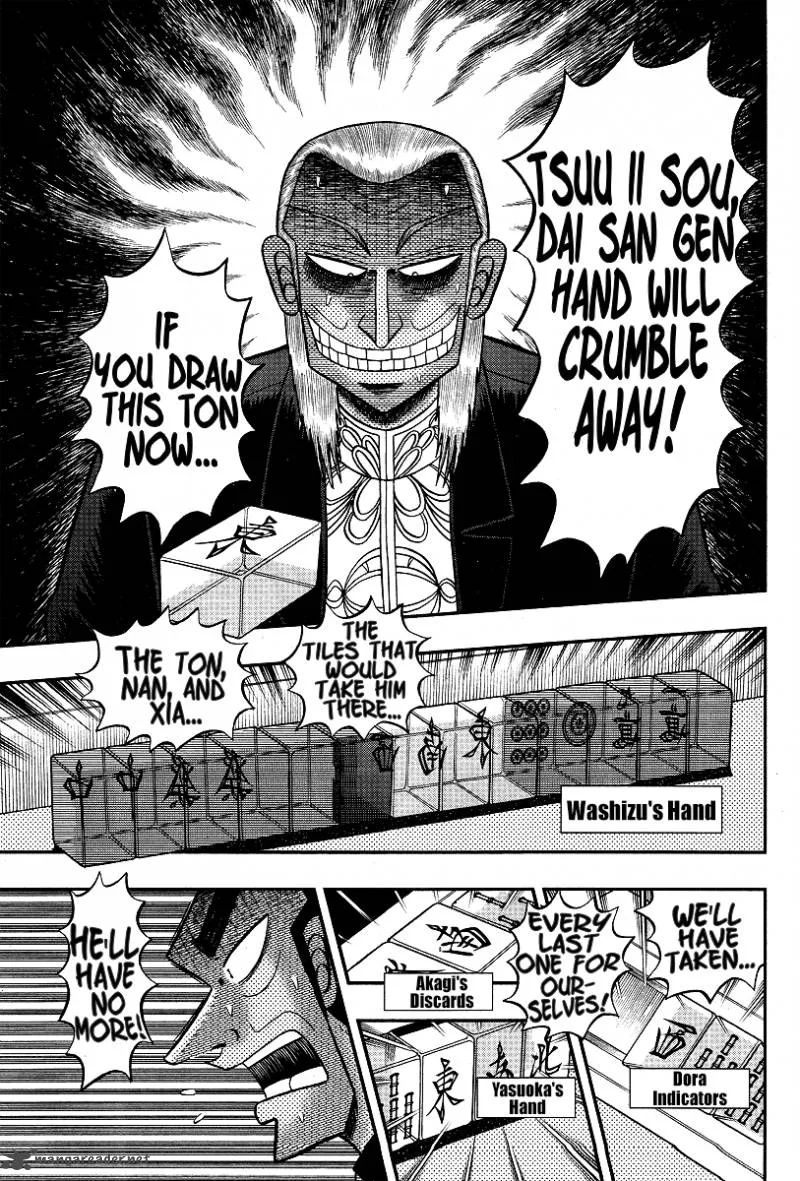 Akagi Chapter 287 page 8