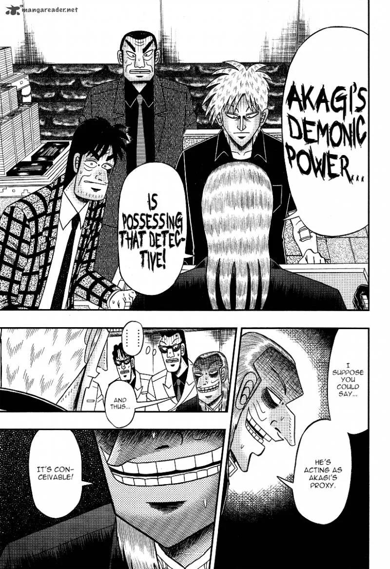 Akagi Chapter 287 page 11