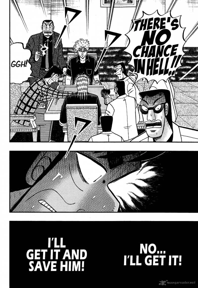 Akagi Chapter 287 page 22