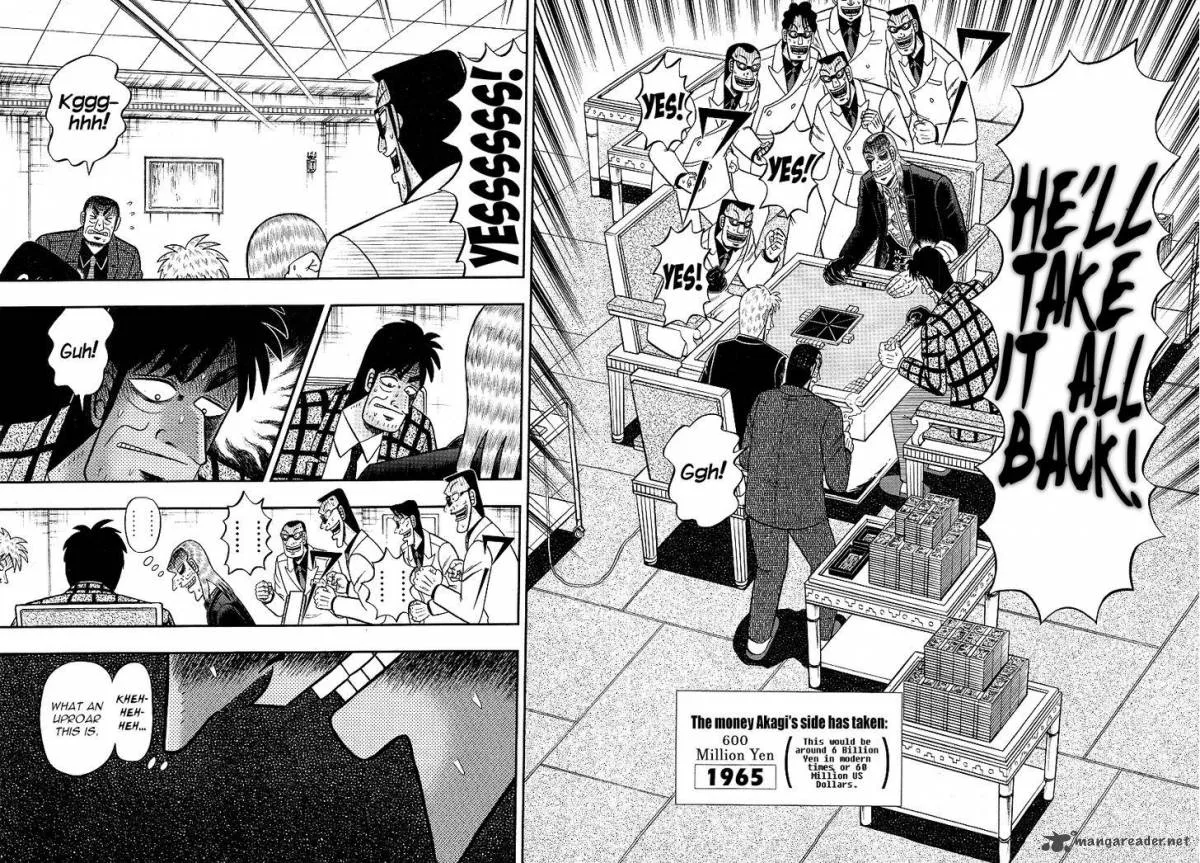 Akagi Chapter 289 page 13