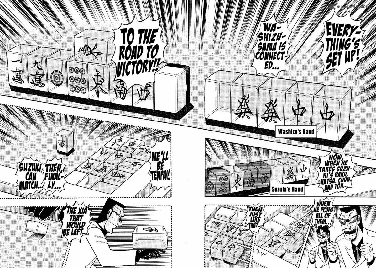 Akagi Chapter 291 page 14