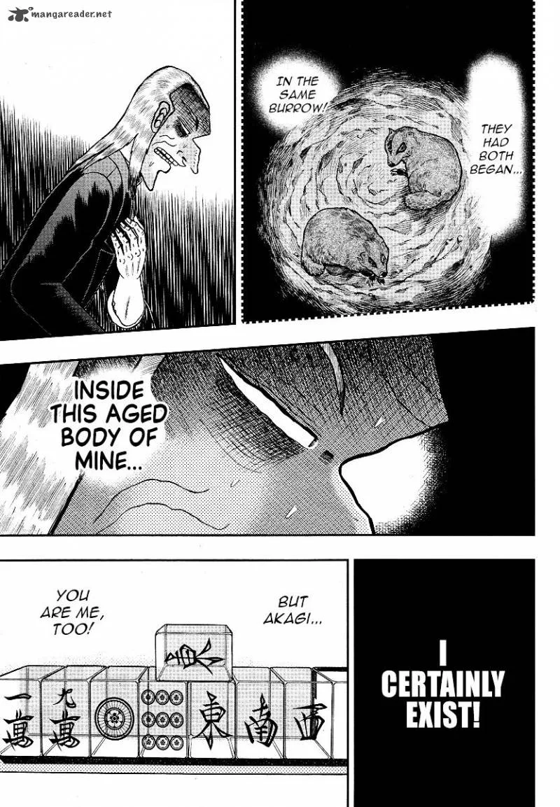Akagi Chapter 292 page 16