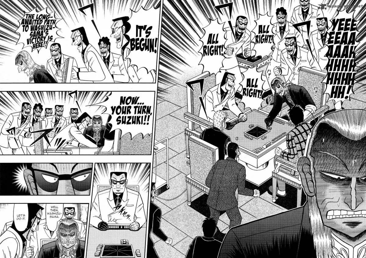 Akagi Chapter 293 page 16